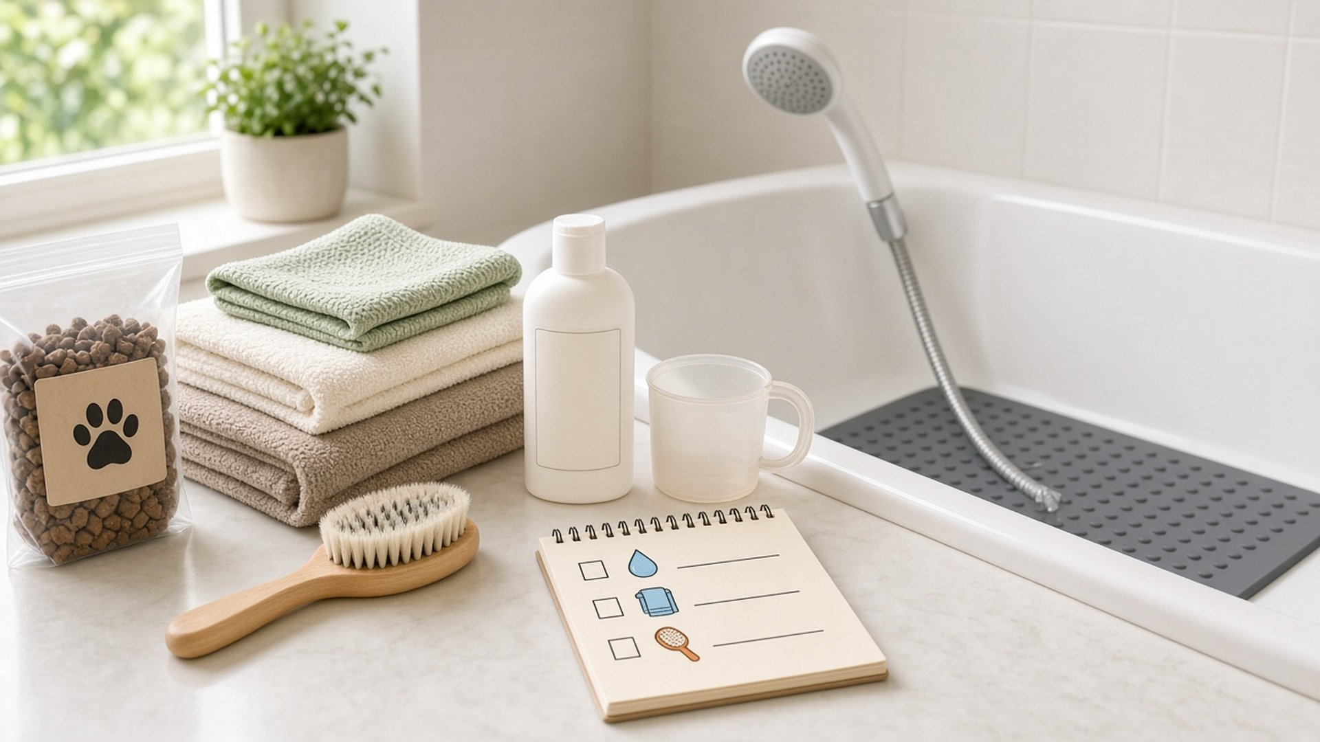 Baño tras adoptar: cuándo bañar, cómo prepararlo y qué preguntar