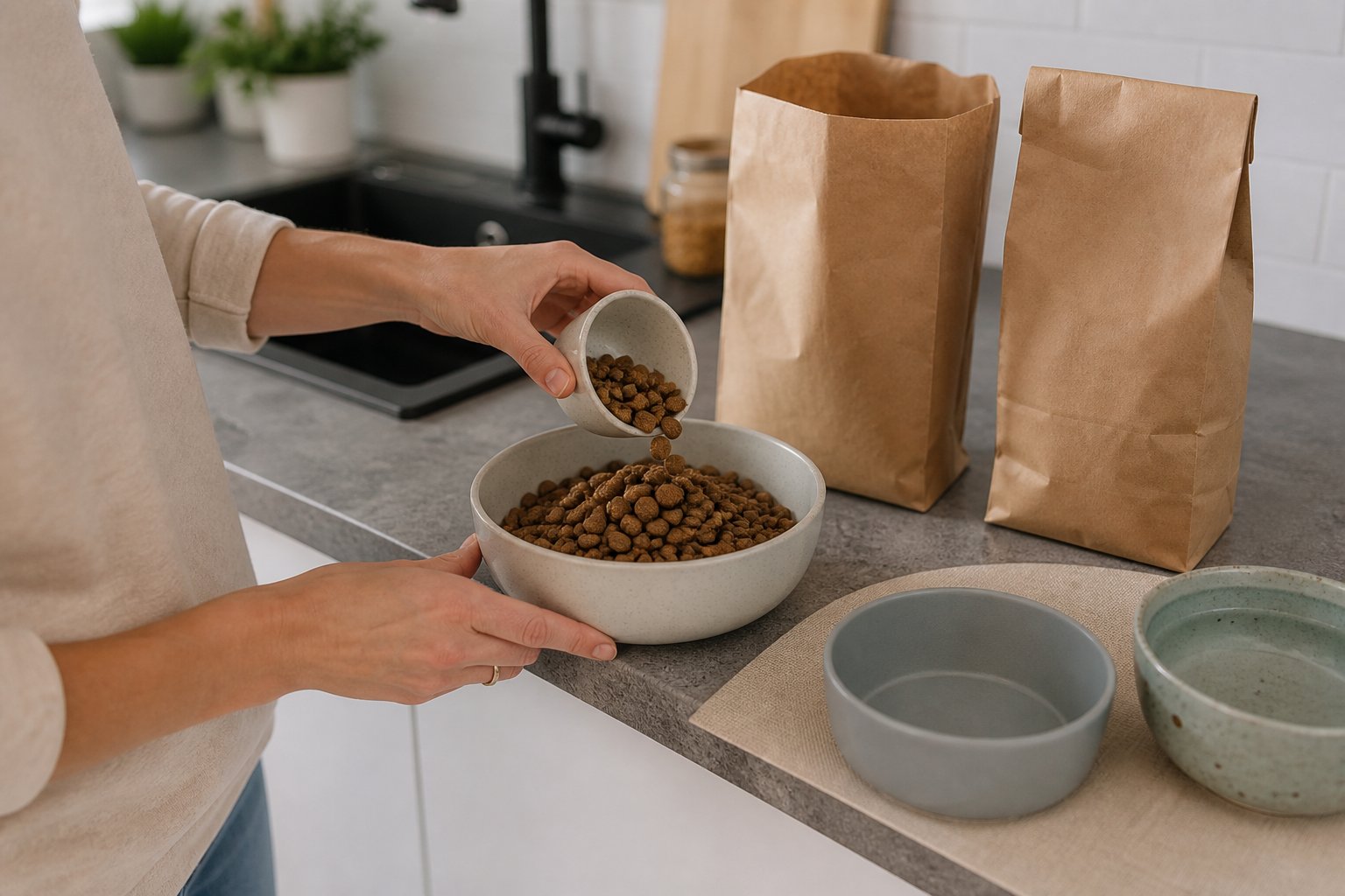 Transición de comida al adoptar: mismo pienso, cambio gradual y qué preguntar