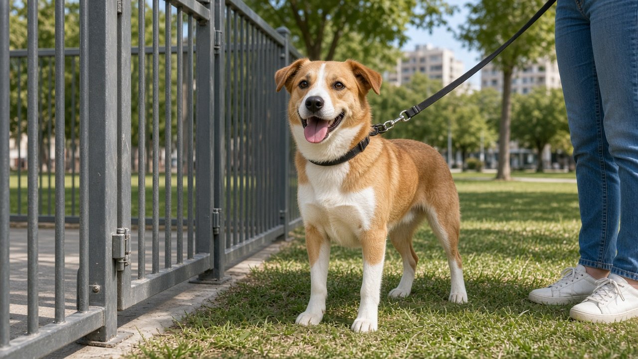 Parque o zona canina tras adoptar: cuándo encaja, primeras visitas y qué preguntar