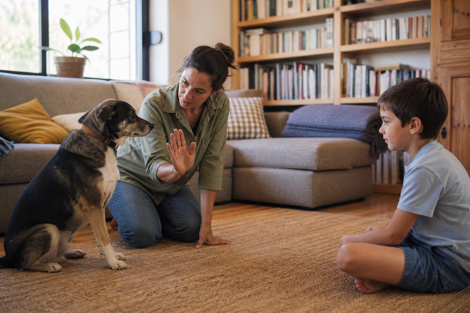 Adoptar un perro o un gato cuando hay niños: presentación, supervisión y reglas