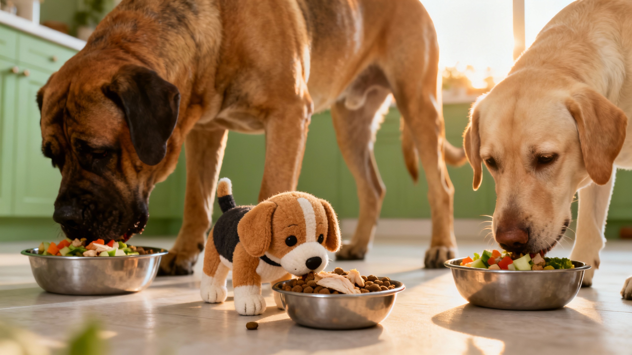Alimentación adecuada según la edad y tamaño del perro