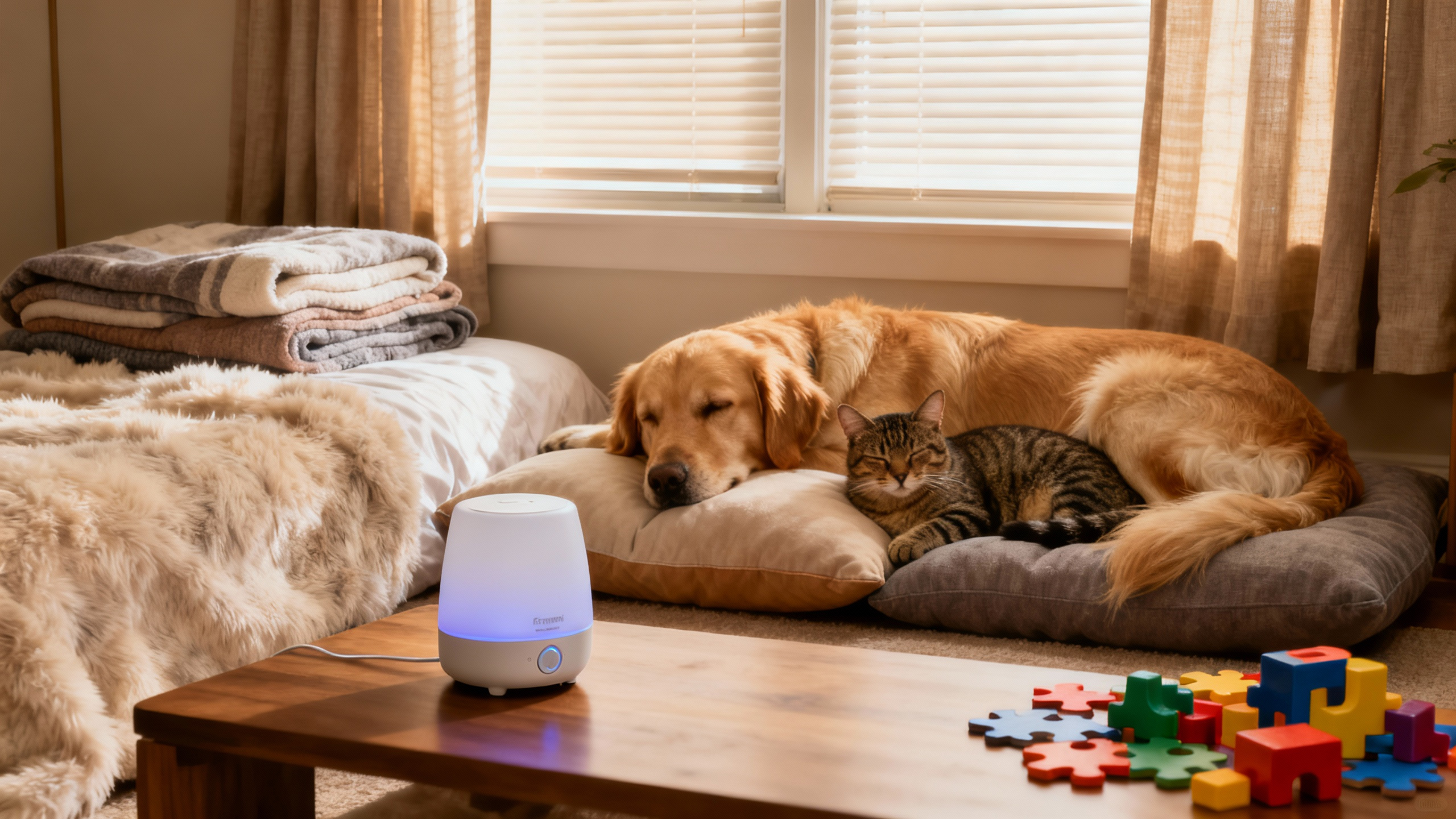 Cómo reducir el estrés en mascotas durante fiestas y fuegos artificiales