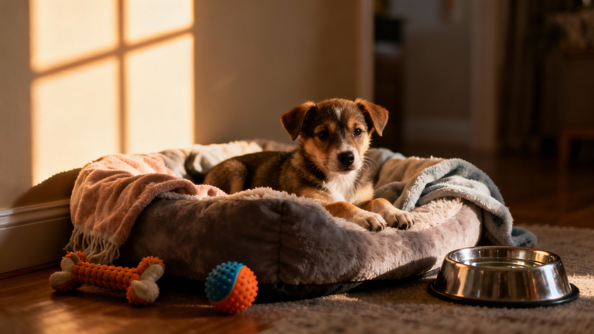 Cuidados básicos de un cachorro recién adoptado: guía práctica para una llegada segura y feliz