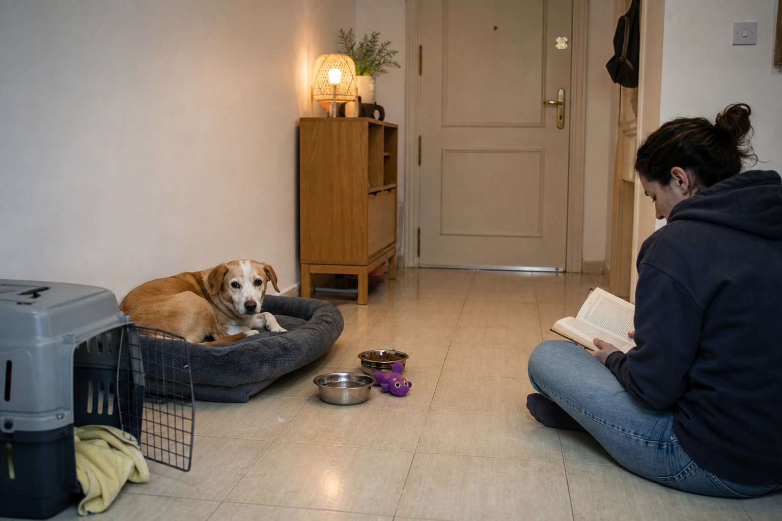 Primeros días en casa con un perro o un gato adoptado: espacio, rutina y qué preguntar