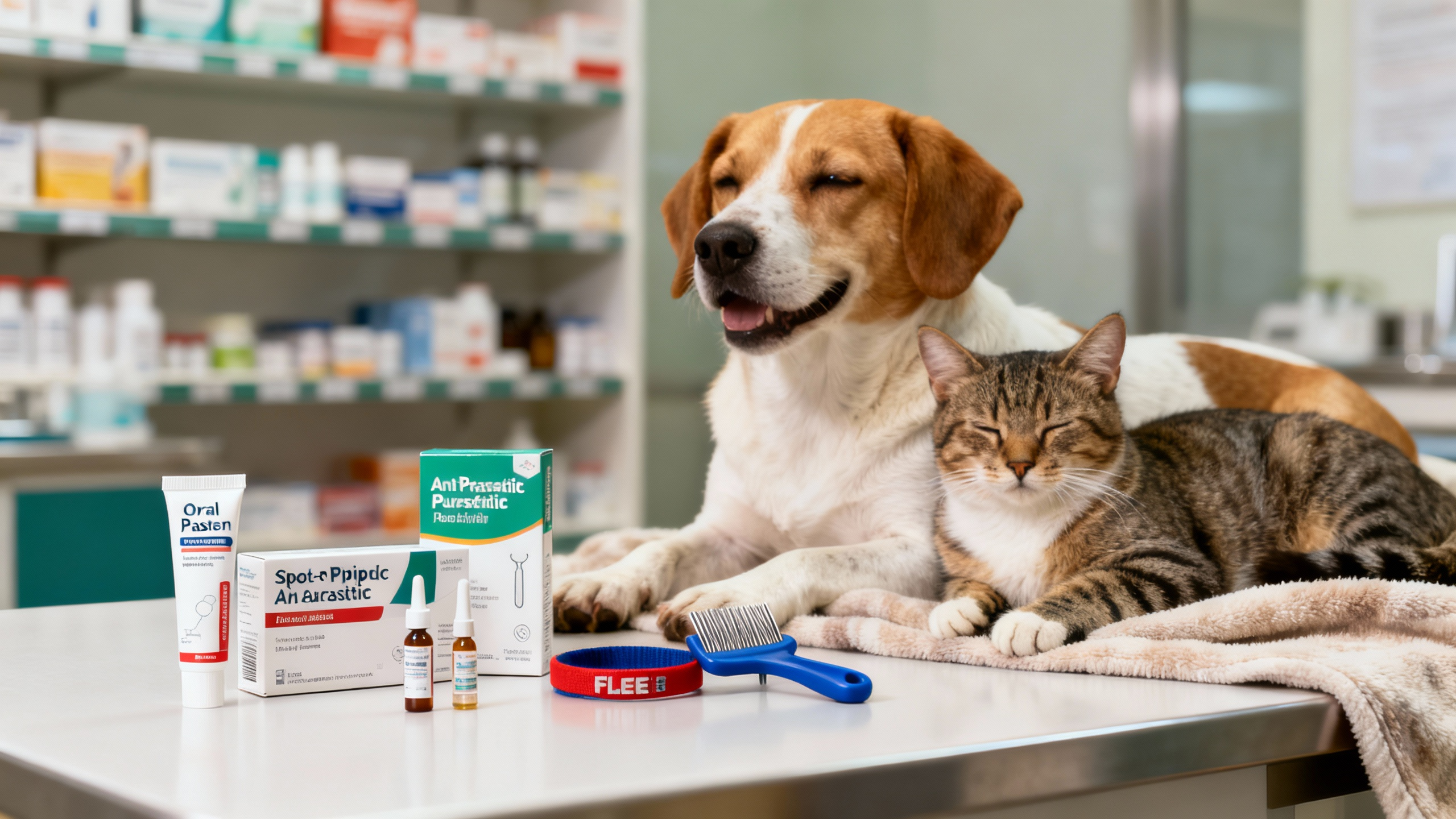 La importancia de la desparasitación interna y externa en perros y gatos