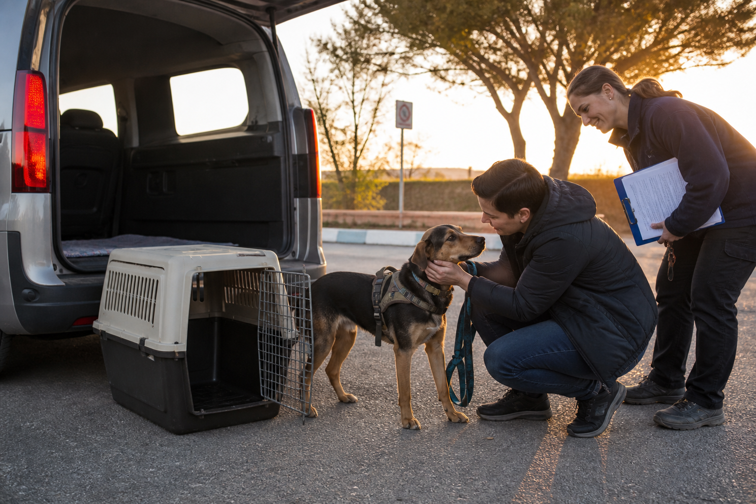 Transporte animalista al adoptar a distancia: qué es, cómo se organiza y qué preguntar